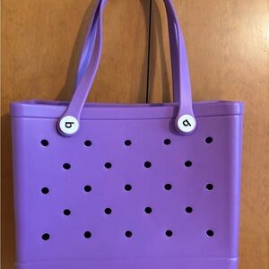 Purple Tote Bag